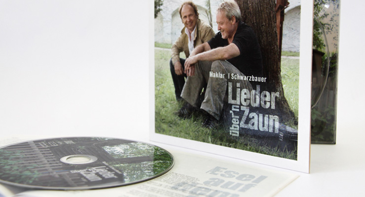 CD Packaging – Lieder über'n Zaun 2