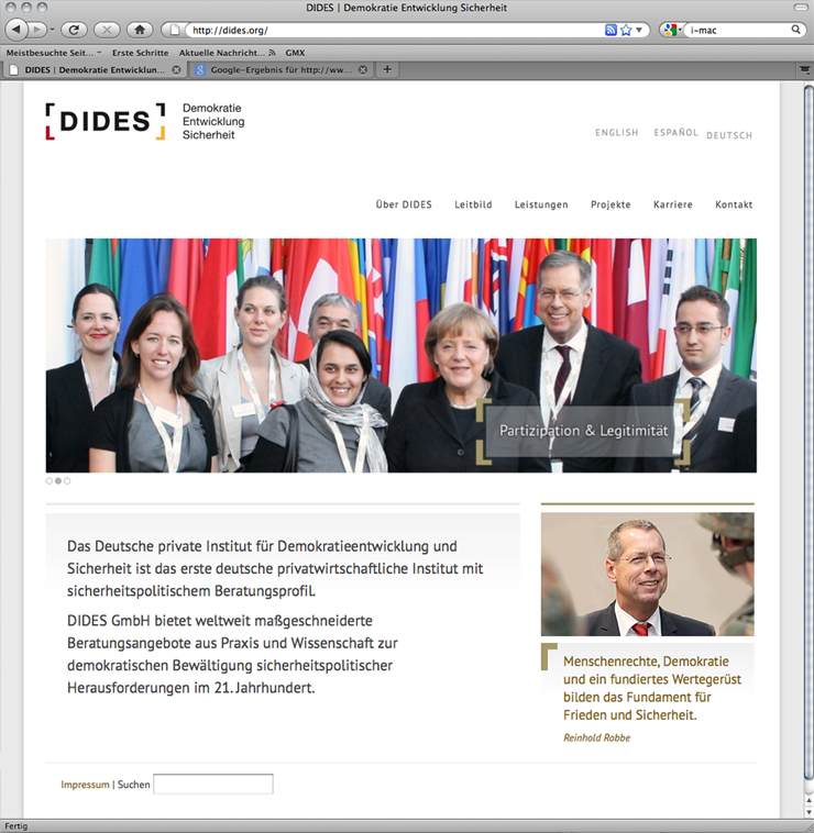 DIDES – Website