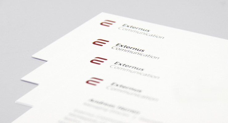 Externus Communications – Visitenkarten