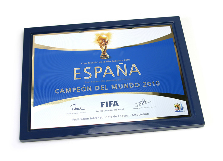 FIFA Urkunden – WM2010