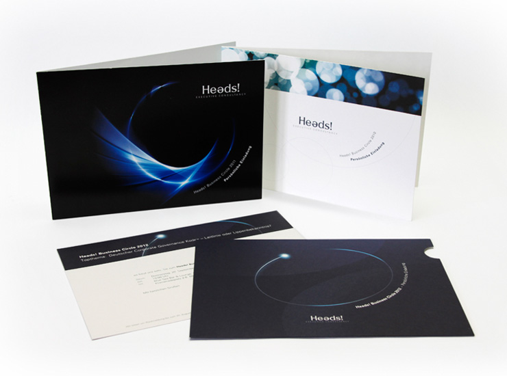 Heads Business Circle – Einladungskarten