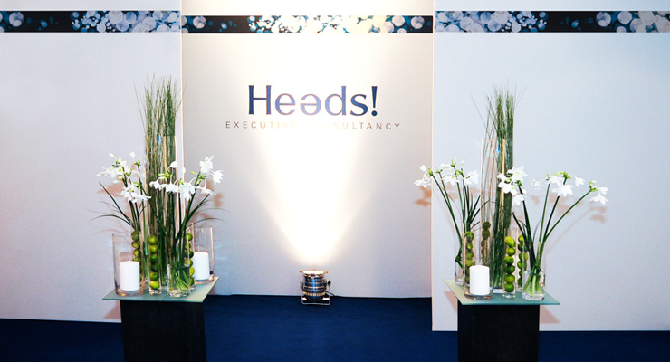 Heads Business Circle – Rückwand